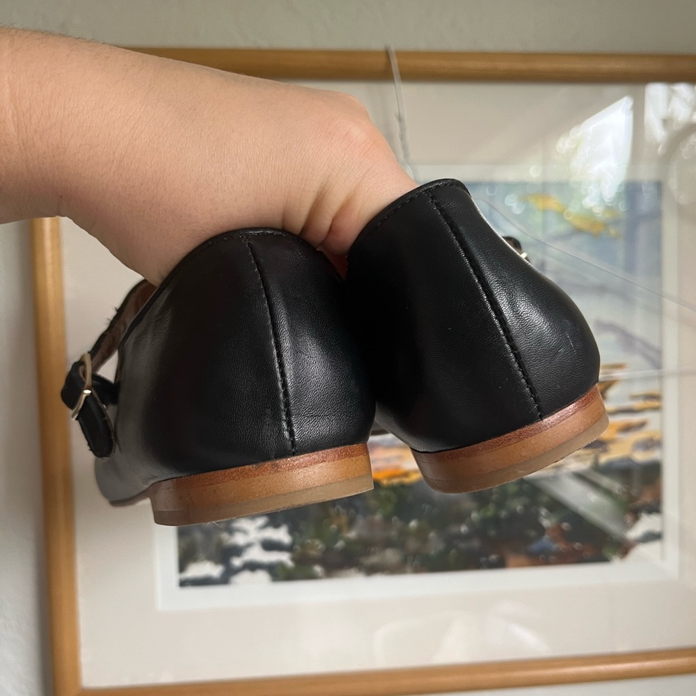 Caron Callahan Ellie Mary Jane Flats in black / leather size 40 - Picture 10 of 10